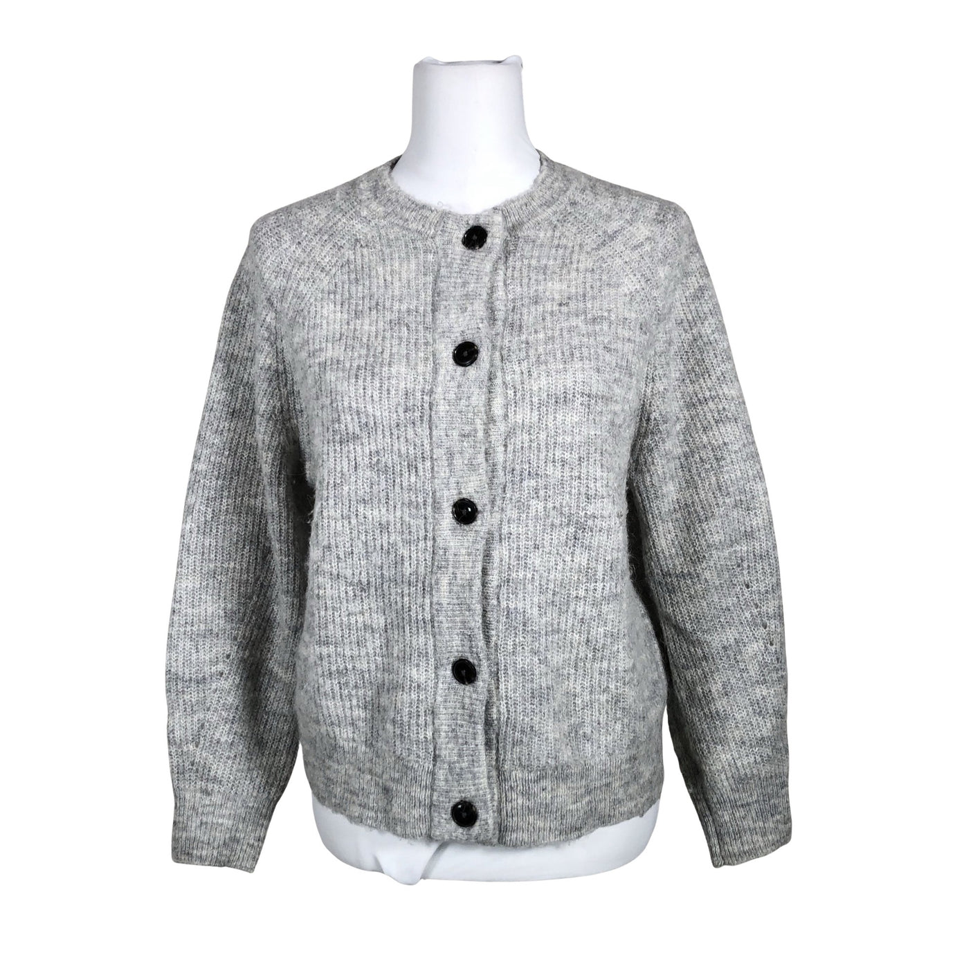 Unisex Selected - Kardigan, suurus 34 - Hall (1)