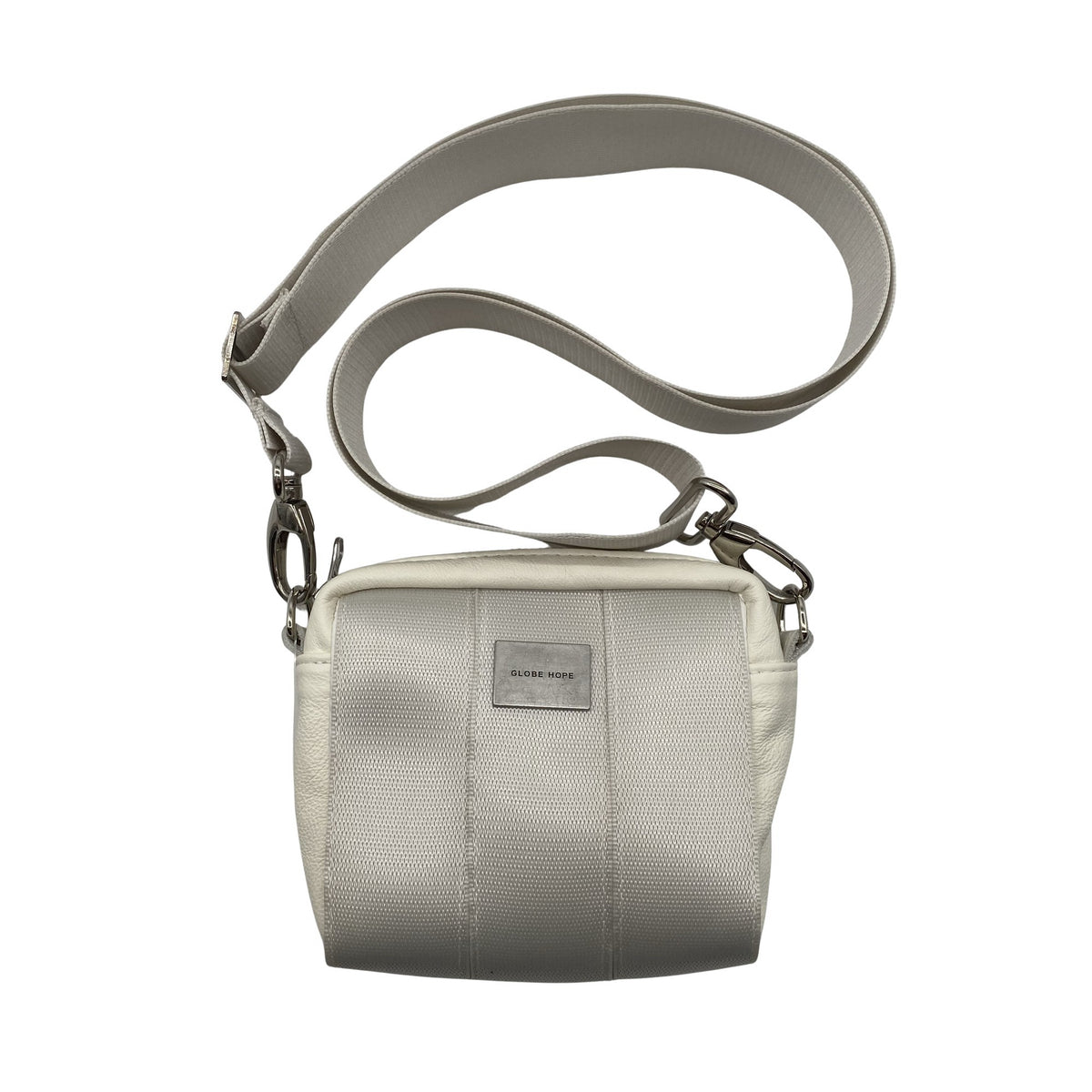 Unisex Globe Hope - Õlakott, suurus Mini - Valge (1)