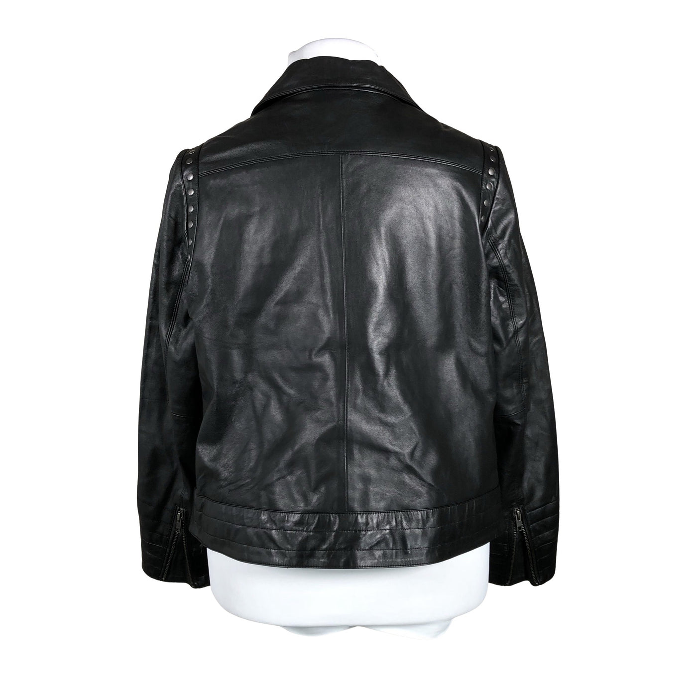 Unisex Ulla Popken - Nahktagi, suurus 44 - Must (3)