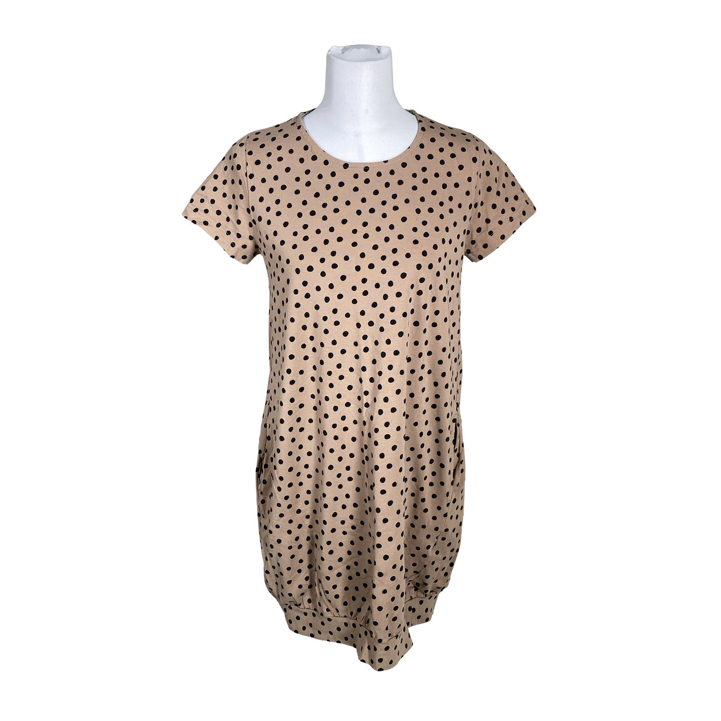 Unisex NOSH - Trikotaažist kleit, suurus 38 - Beige (1)