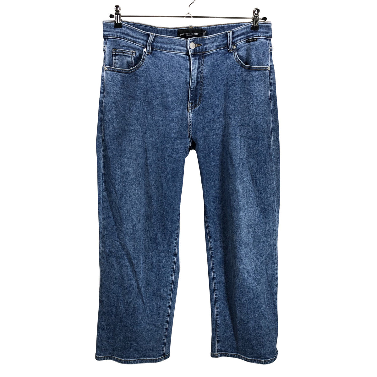 Unisex Perfect Jeans - Teksad, suurus W28 - Sinine (1)