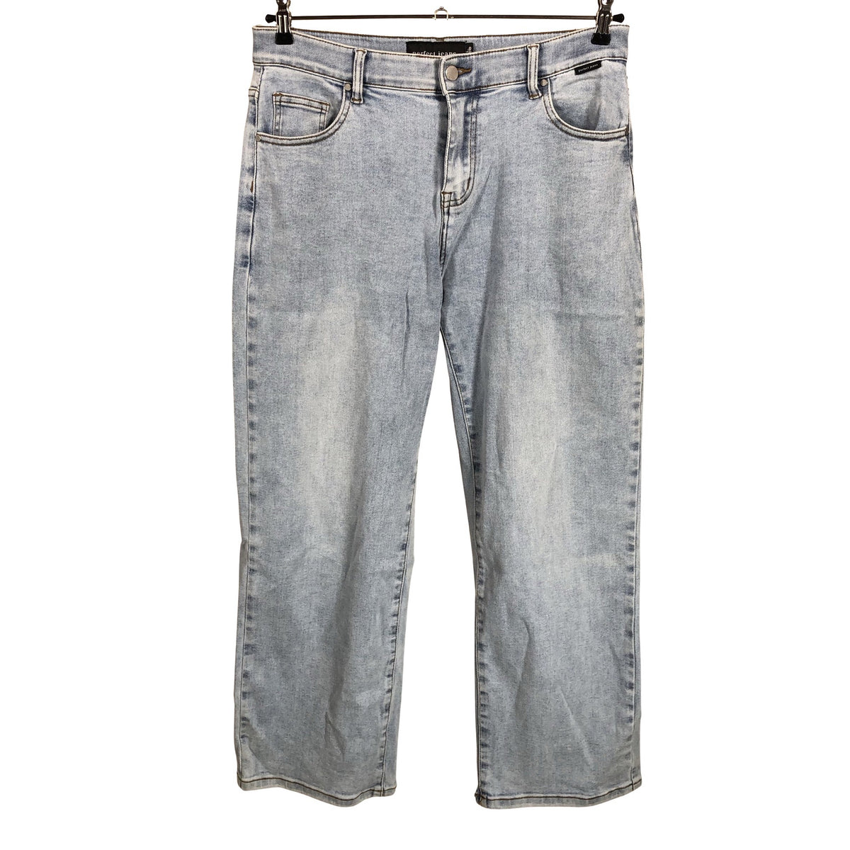 Unisex Perfect Jeans - Teksad, suurus W32 - Helesinine (1)