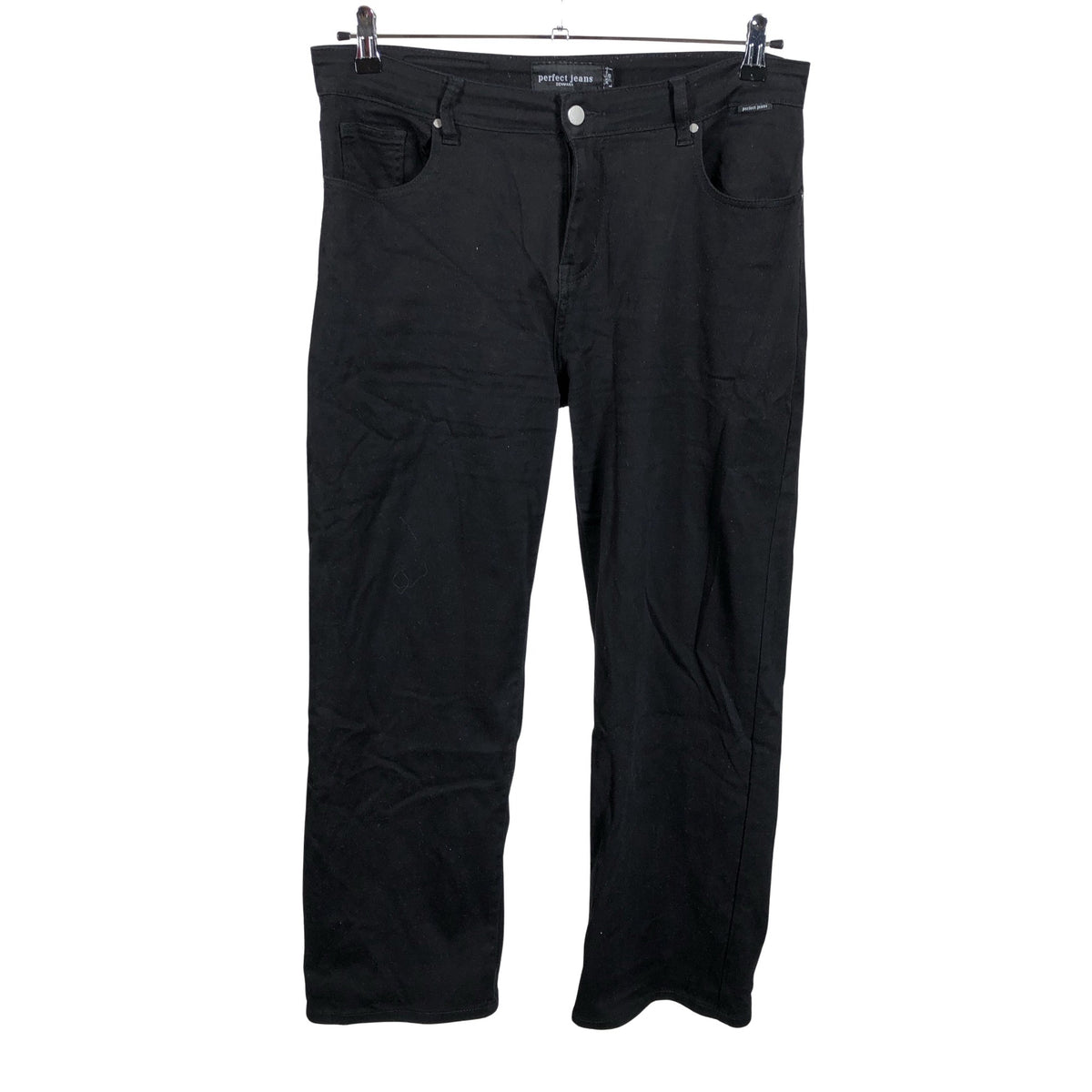 Unisex Perfect Jeans - Teksad, suurus 40 - Must (1)