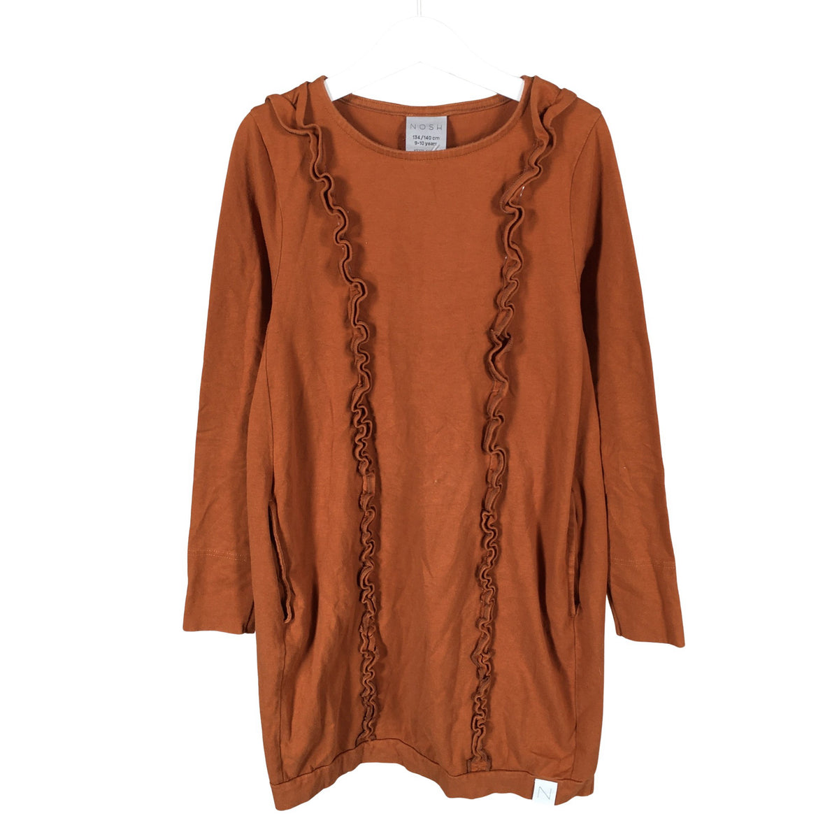 Unisex NOSH - Trikotaažist kleit, suurus 134 - 140 - Pruun (1)