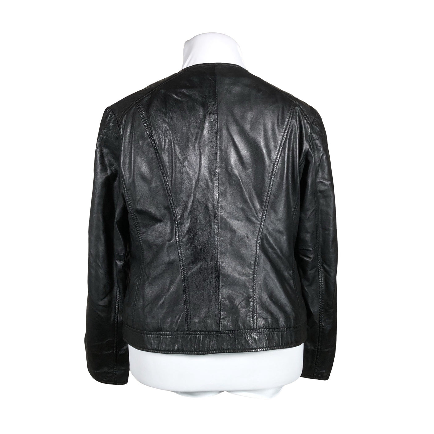 Unisex Saki - Nahktagi, suurus 44 - Must (3)