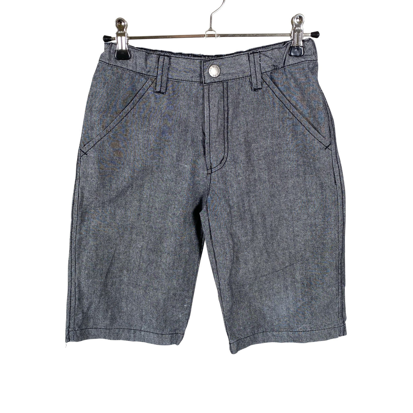 Unisex Polarn O. Pyret - Lühikesed püksid, suurus 140 - 146 - Hall (1)