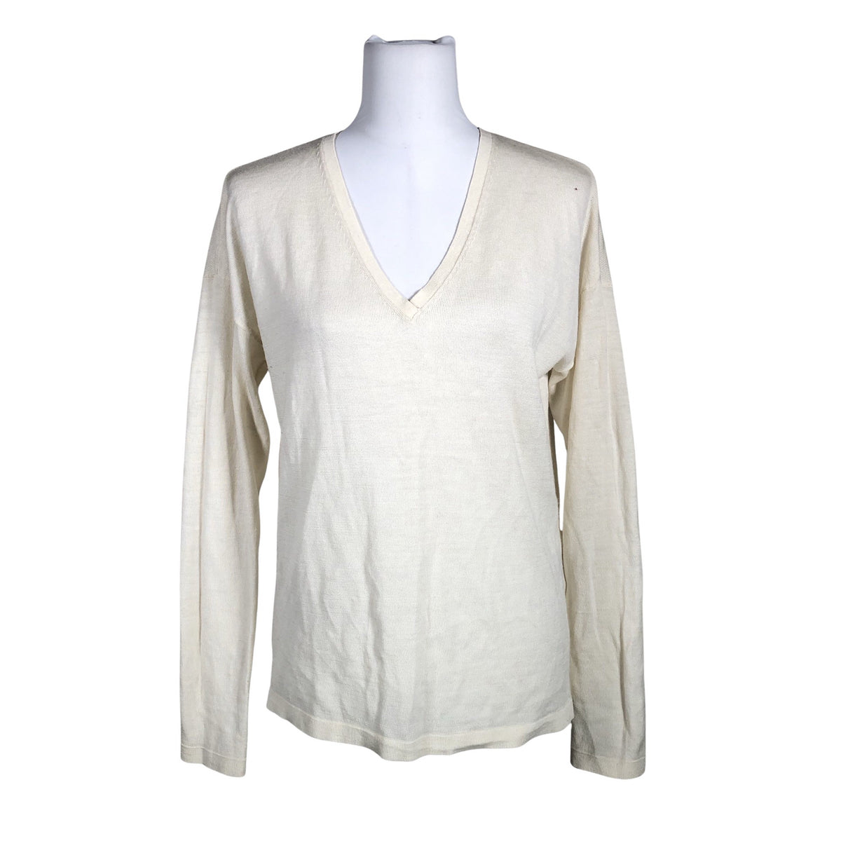Unisex Selected - Kampsun, suurus 40 - Looduslik valge (1)