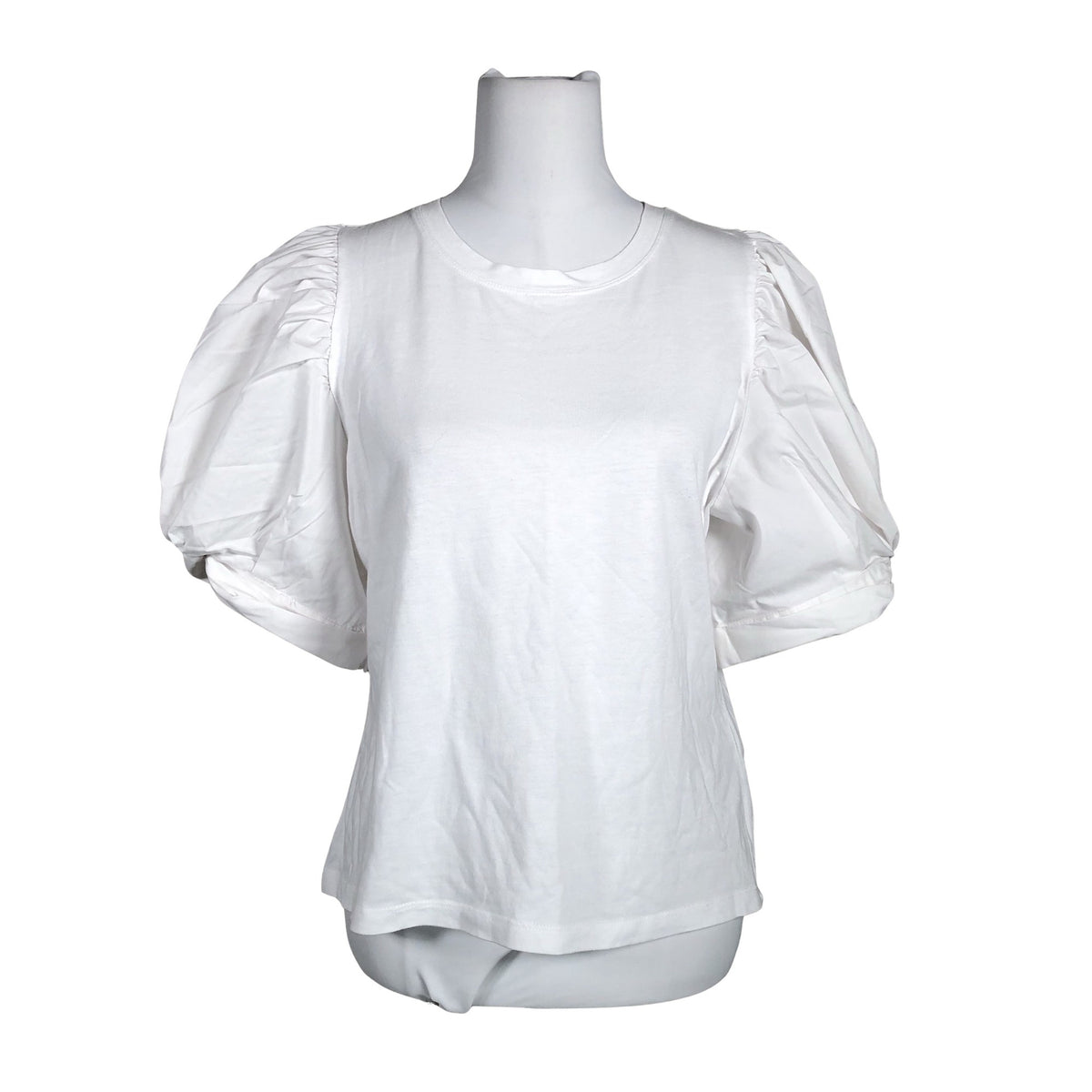 Unisex DKNY - Lühikeste käistega pluus, suurus 40 - Valge (1)