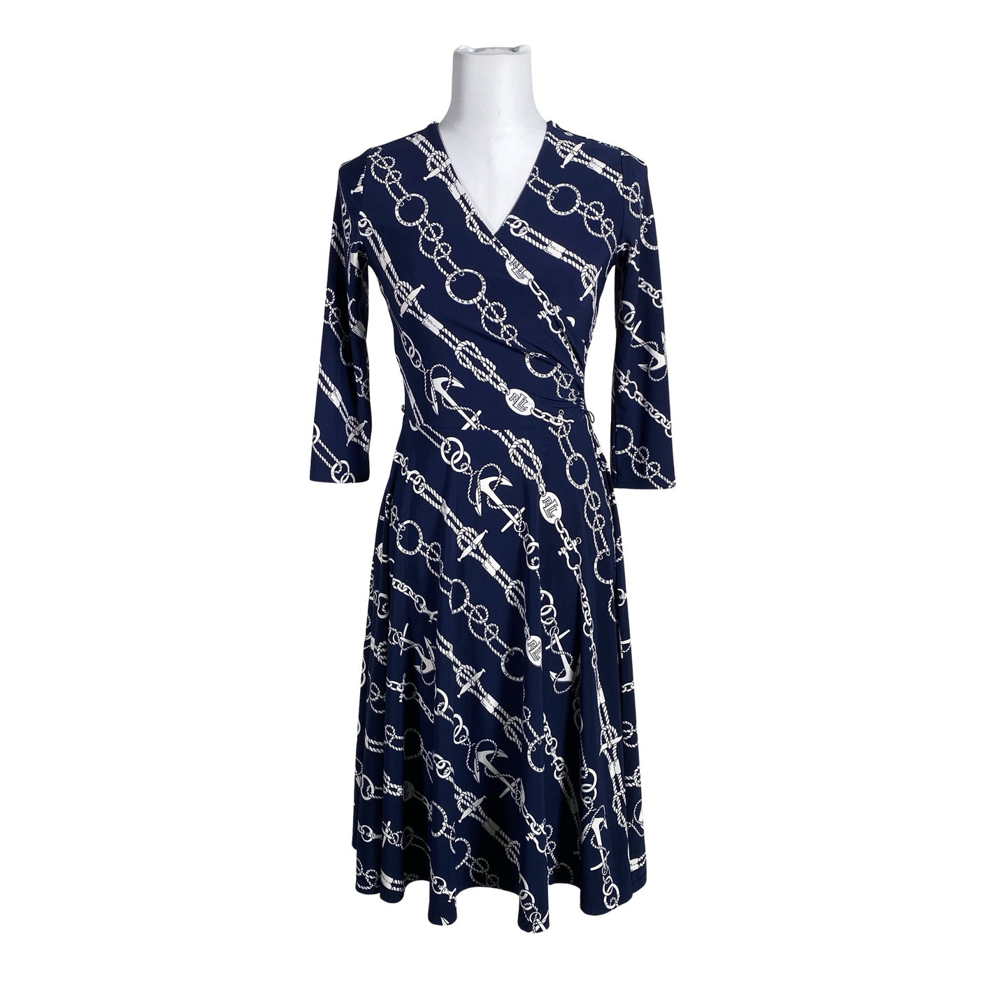 Unisex Lauren Ralph Lauren - Trikotaažist kleit, suurus 34 - Sinine (1)