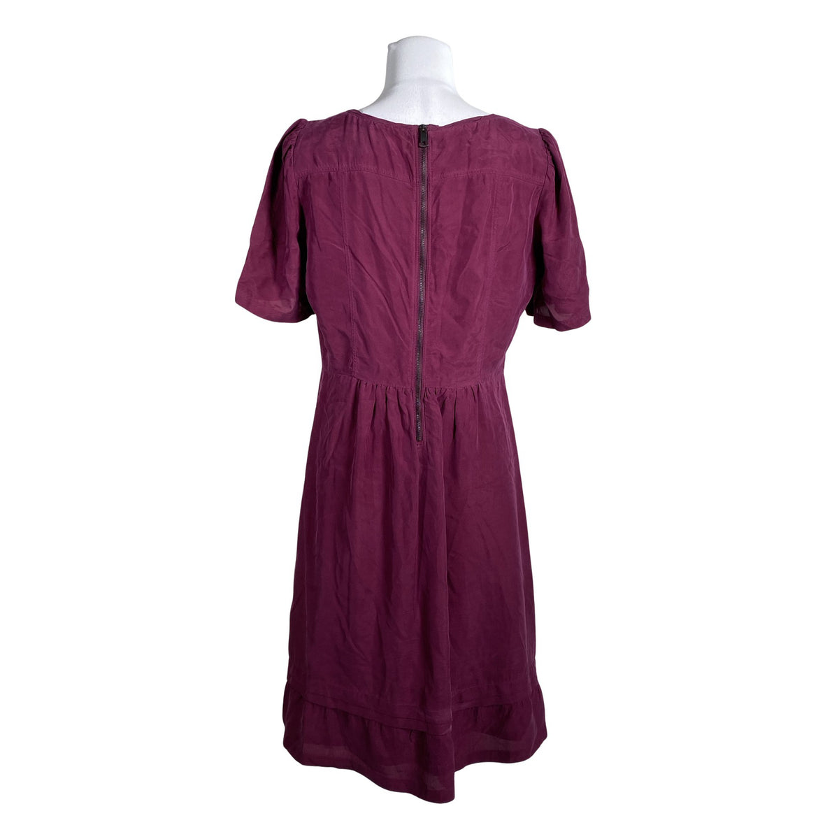 Unisex Burberry - Mitteveniv kleit, suurus 38 - Veinipunane (3)