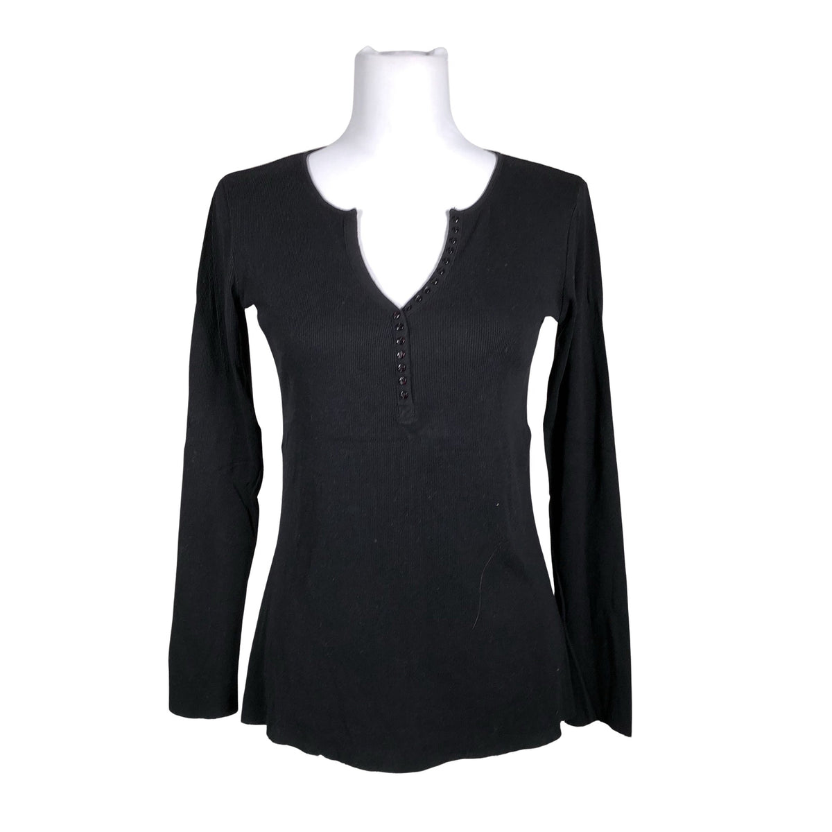 Unisex Repeat - Trikotaažist pluus, suurus 38 - Must (1)