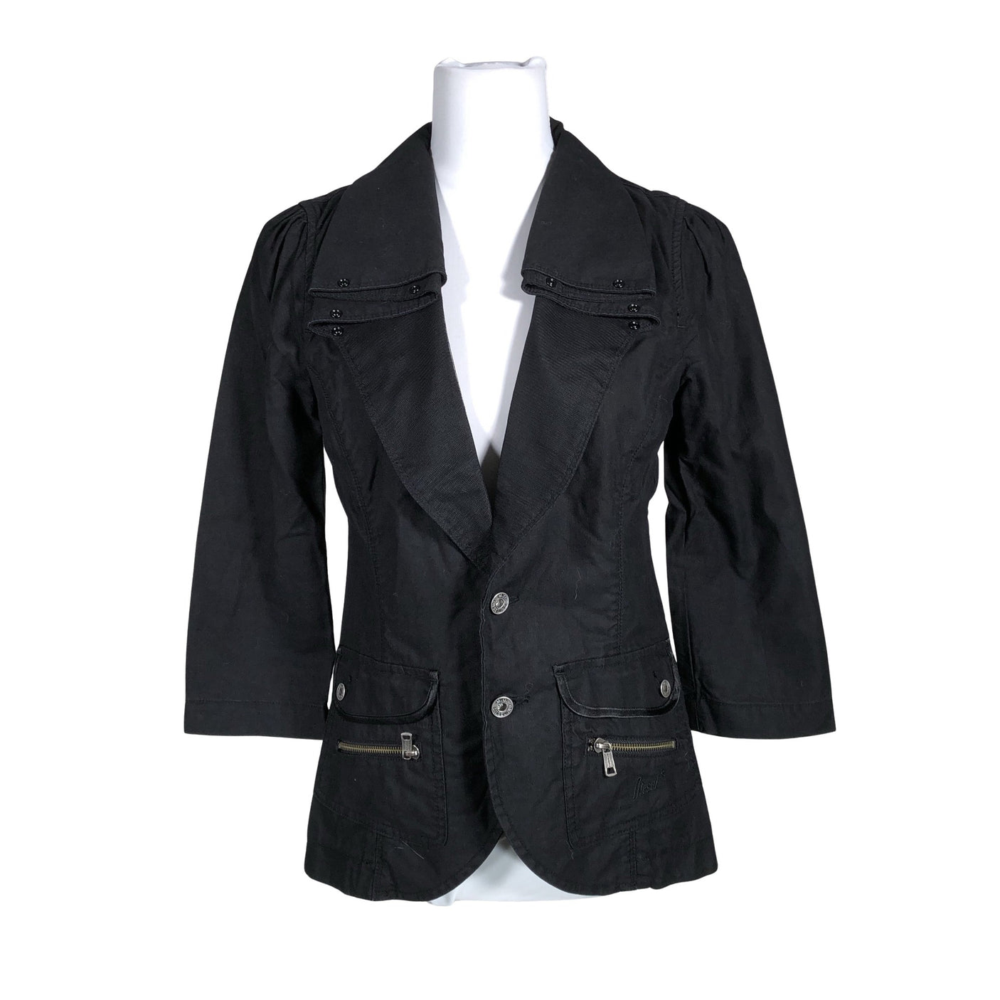 Unisex Diesel - Jope, suurus 40 - Must (1)