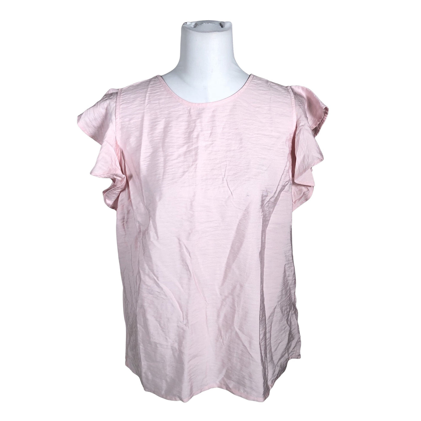 Unisex Nanso - Lühikeste käistega pluus, suurus 38 - Heleroosa (1)