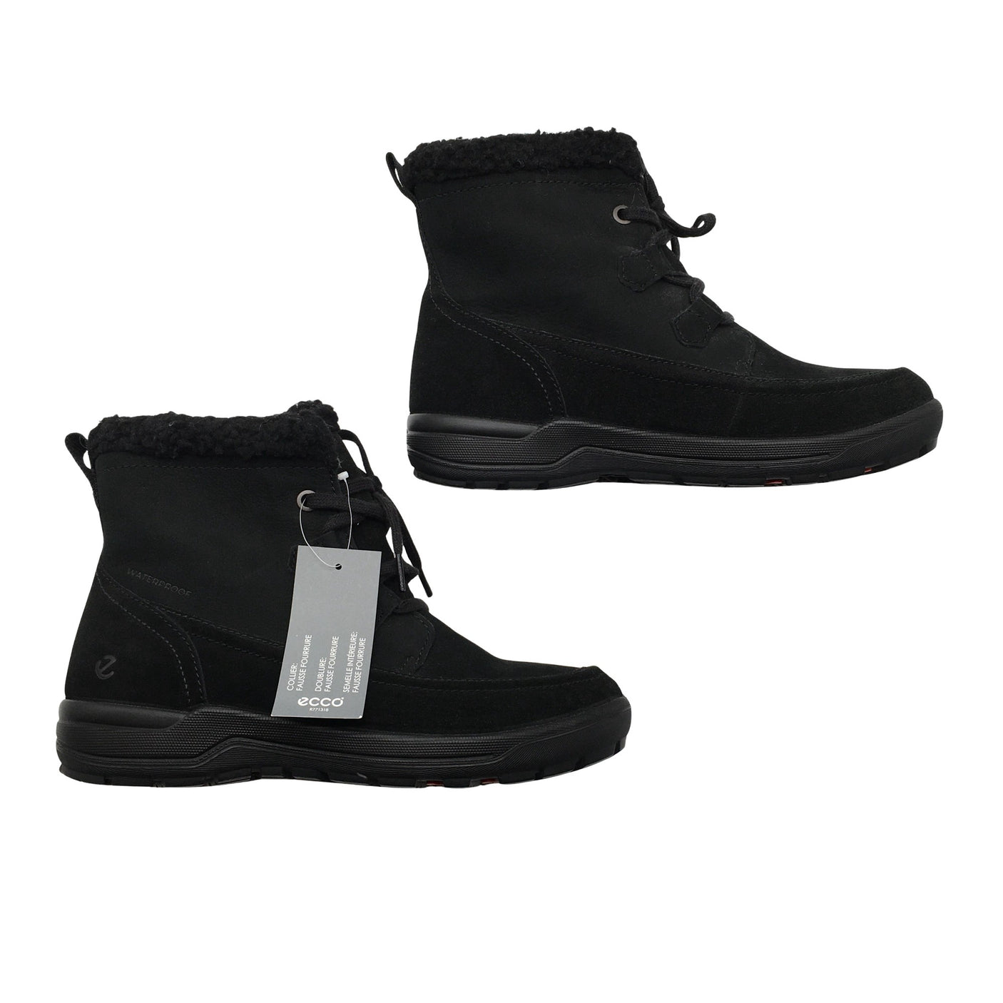 Unisex Ecco - Talvejalanõud, suurus 39 - Must (1)