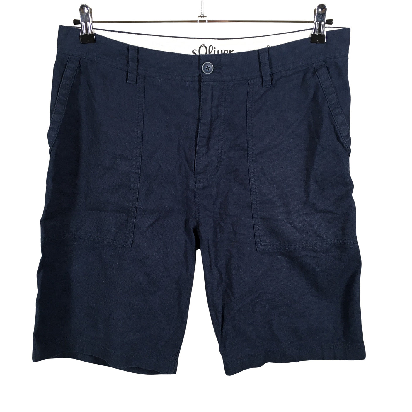 Unisex s.Oliver - Lühikesed püksid, suurus W34 - Sinine (1)