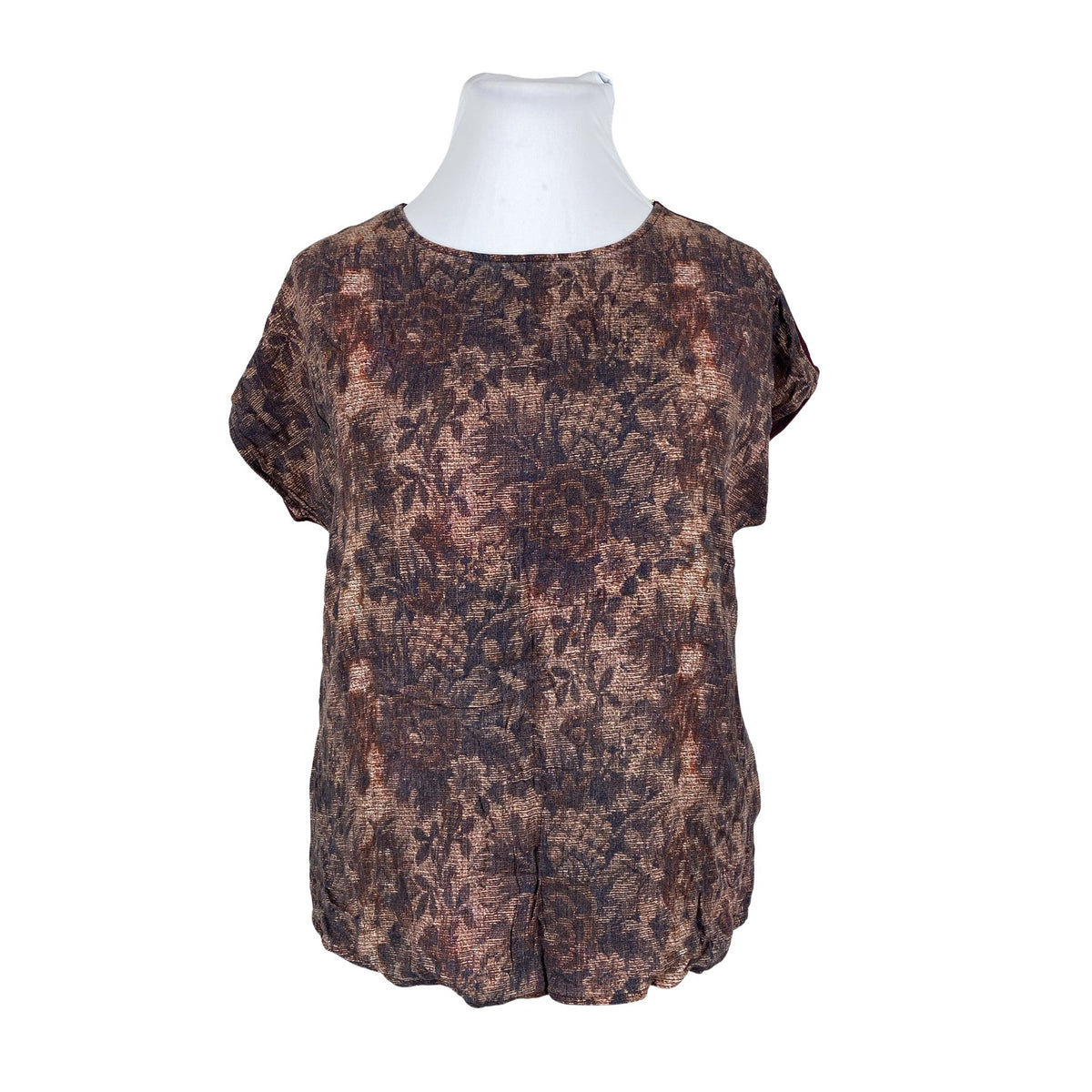 Unisex Esprit - Lühikeste käistega pluus, suurus 44 - Lilla (1)