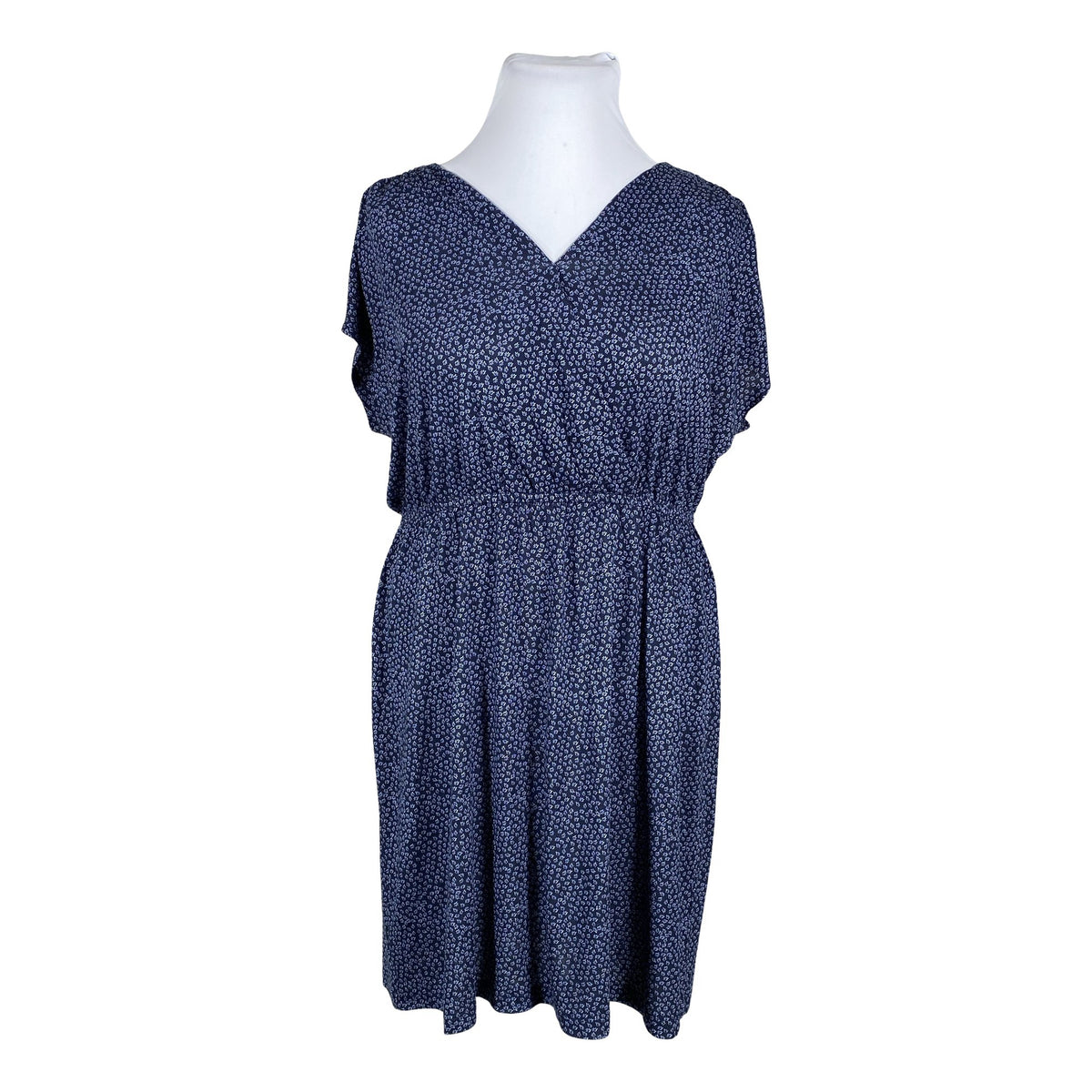 Unisex Lindex - Trikotaažist kleit, suurus 44 - Sinine (1)
