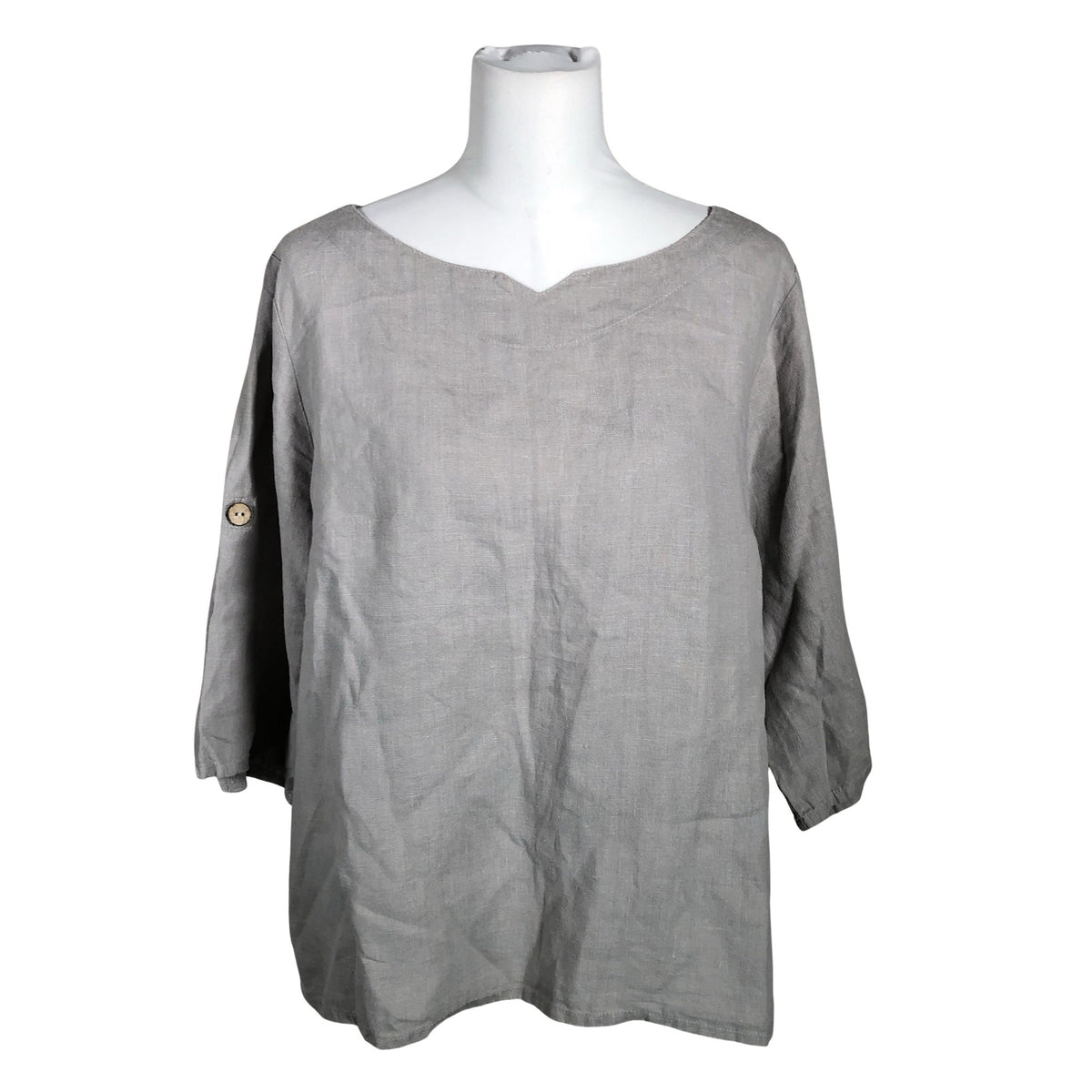 Unisex Bypias - Pluus, suurus 40 - Hall (1)