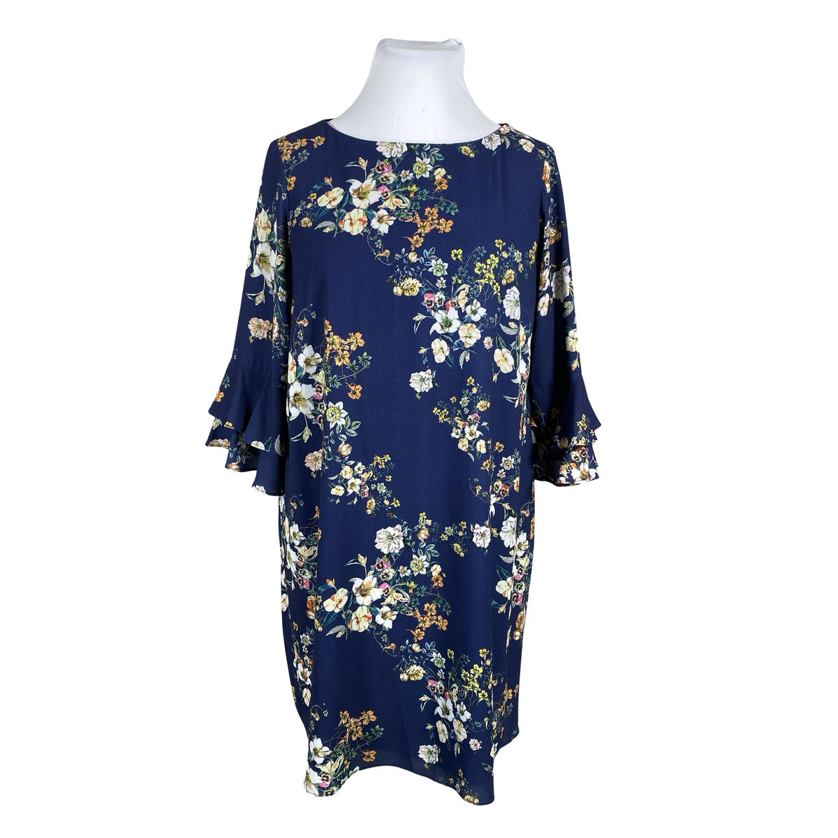 Unisex Wallis - Õhuke kleit, suurus 46 - Sinine (1)