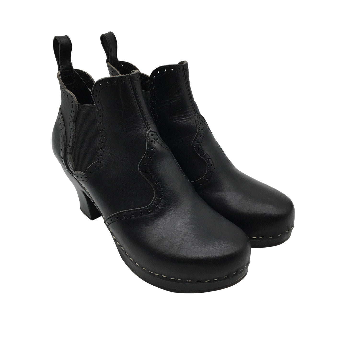 Unisex Swedish Hasbeens - Poolsaapad, suurus 41 - Must (3)