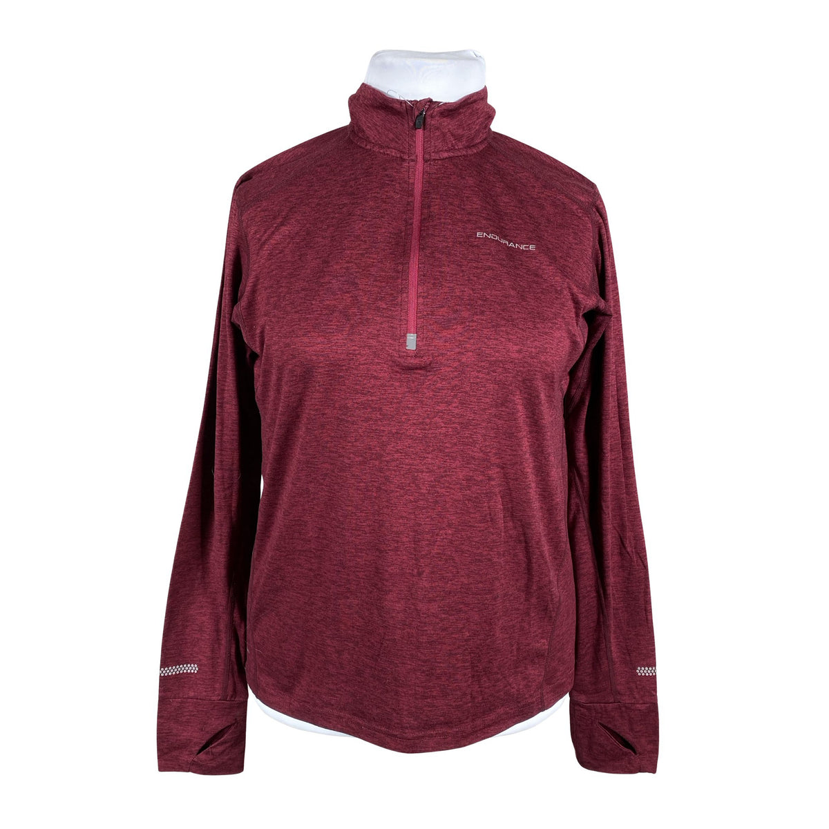 Unisex Endurance - Spordisärk, pikad käised, suurus 42 - Punane (1)