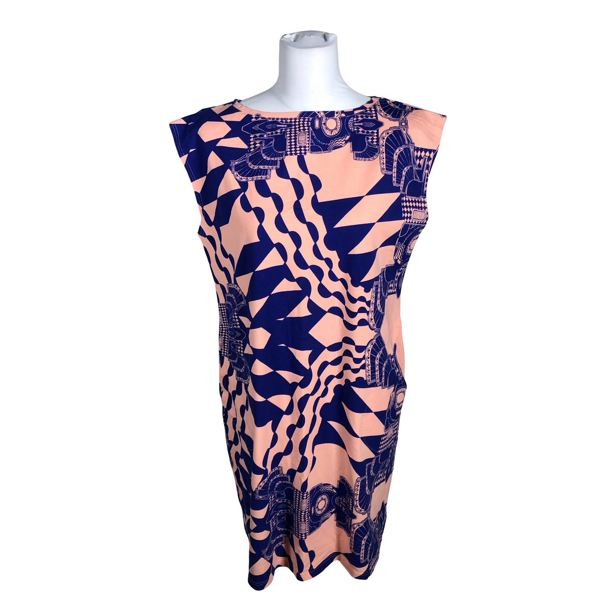 Unisex Jatuli - Trikotaažist kleit, suurus 40 - Heleroosa (1)
