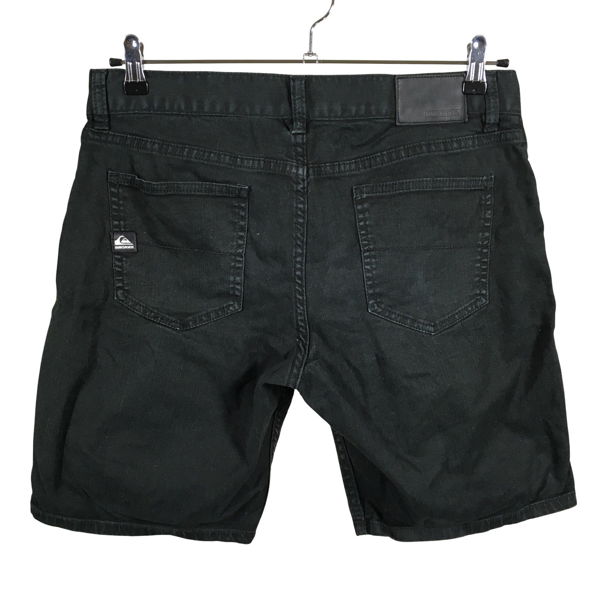 Unisex Quiksilver - Teksast lühikesed püksid, suurus W32 - Must (2)