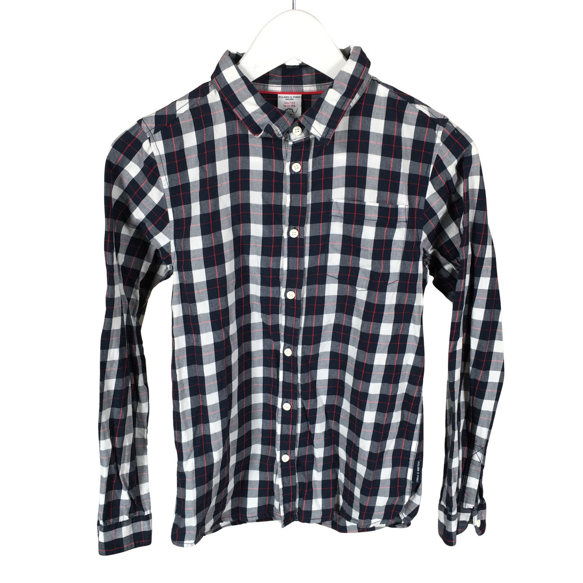 Unisex Polarn O. Pyret - Triiksärk, suurus 146 - 152 - Sinine (1)