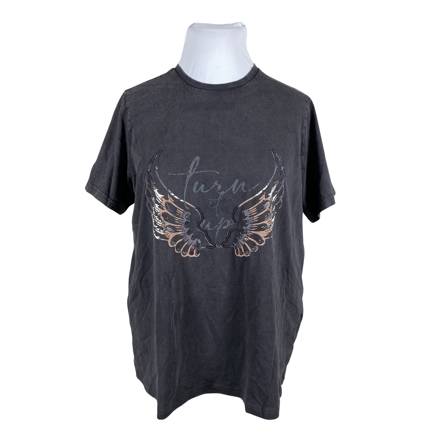 Unisex Zizzi - T-särk, suurus 46 - Hall (1)