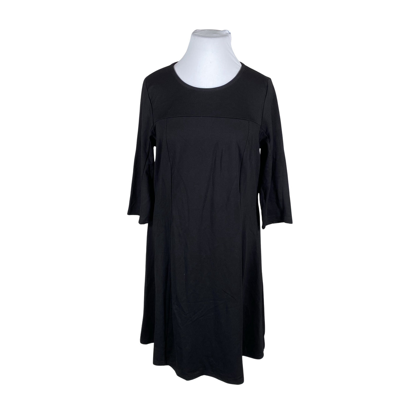 Unisex Zizzi - Trikotaažist kleit, suurus 46 - Must (1)