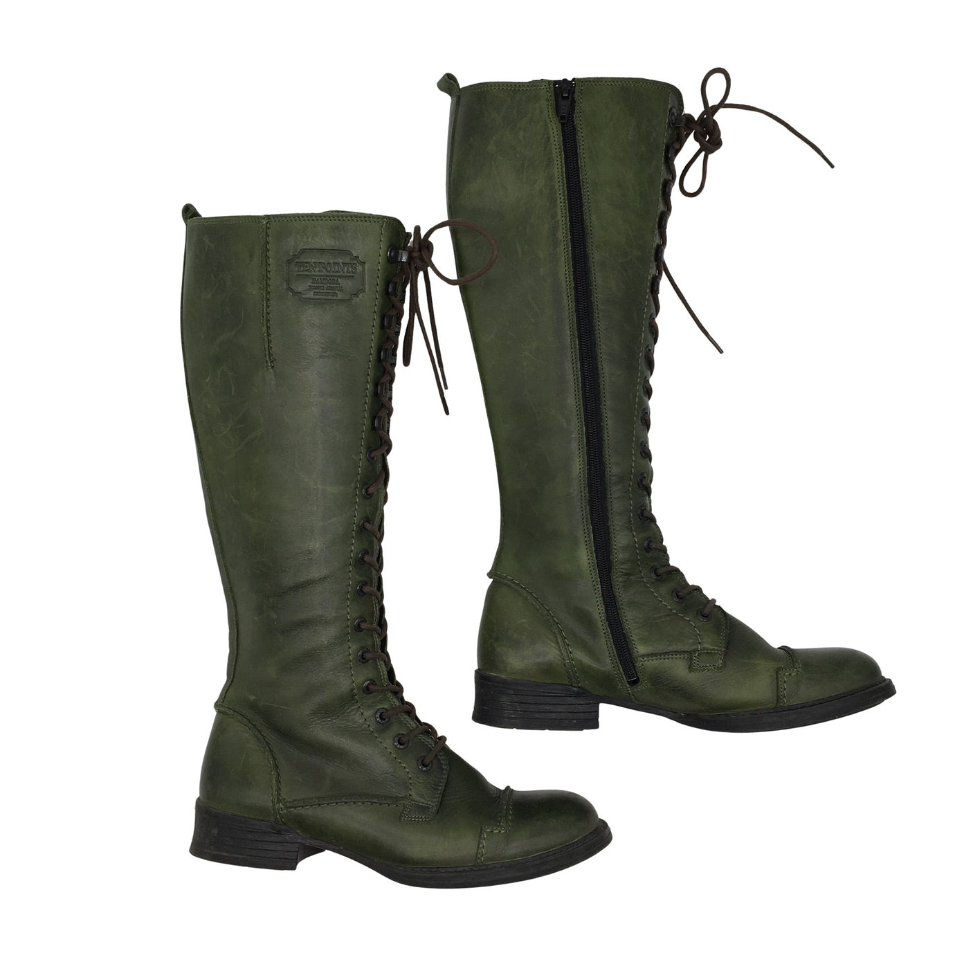 Unisex Ten Points - Saapad, suurus 38 - Roheline (1)