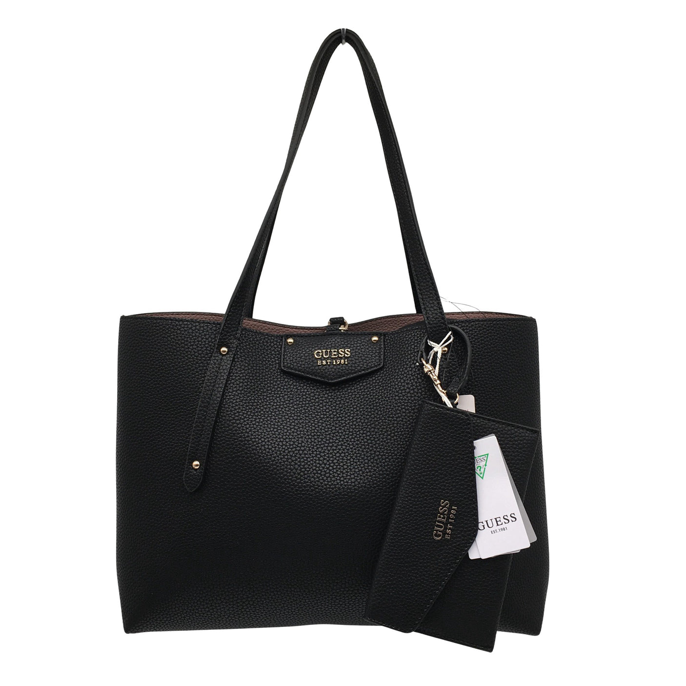 Unisex Guess - Käekott, suurus Maxi - Must (3)