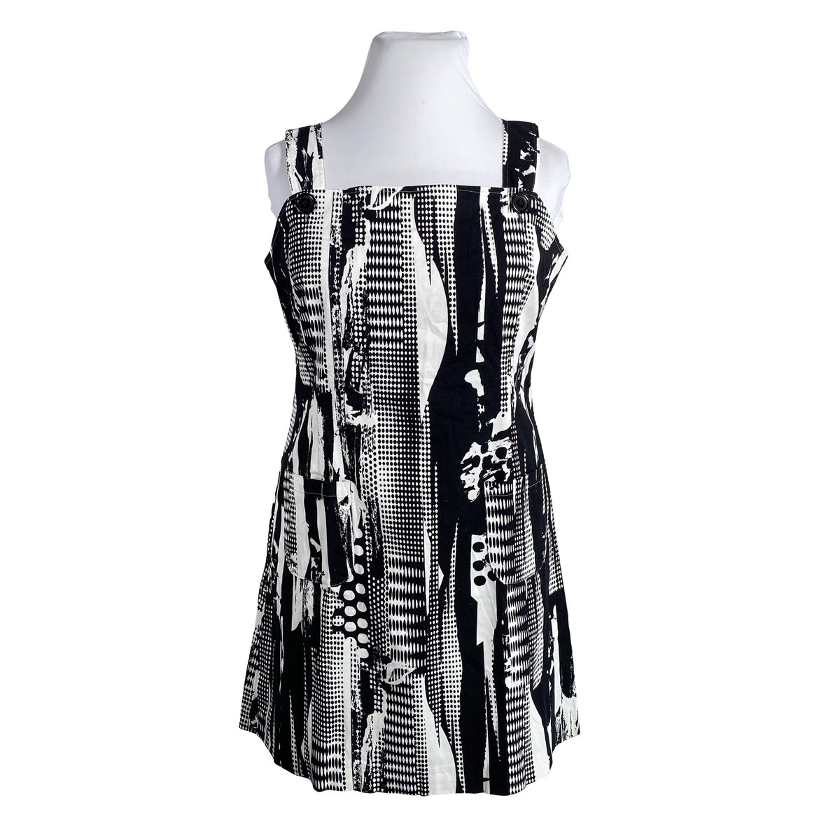 Unisex Tazzia - Mitteveniv kleit, suurus 42 - Must (1)