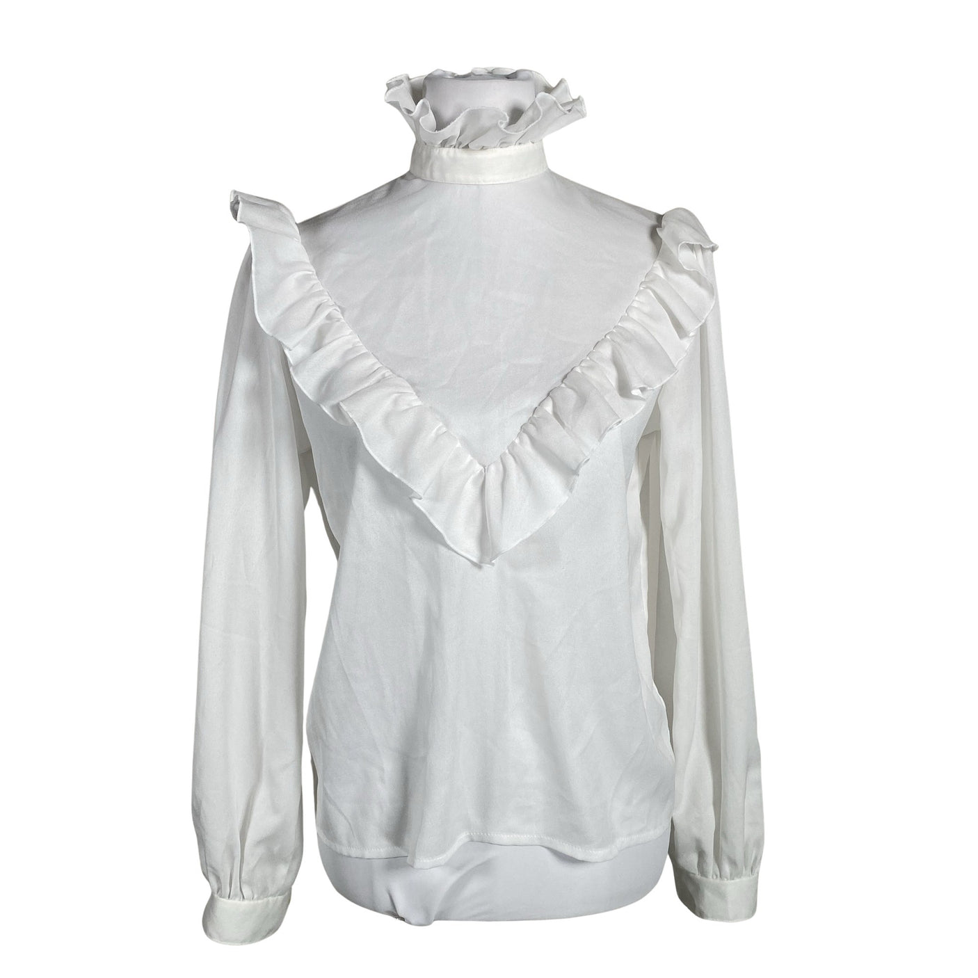 Unisex Seventa - Pluus, suurus 38 - Valge (1)