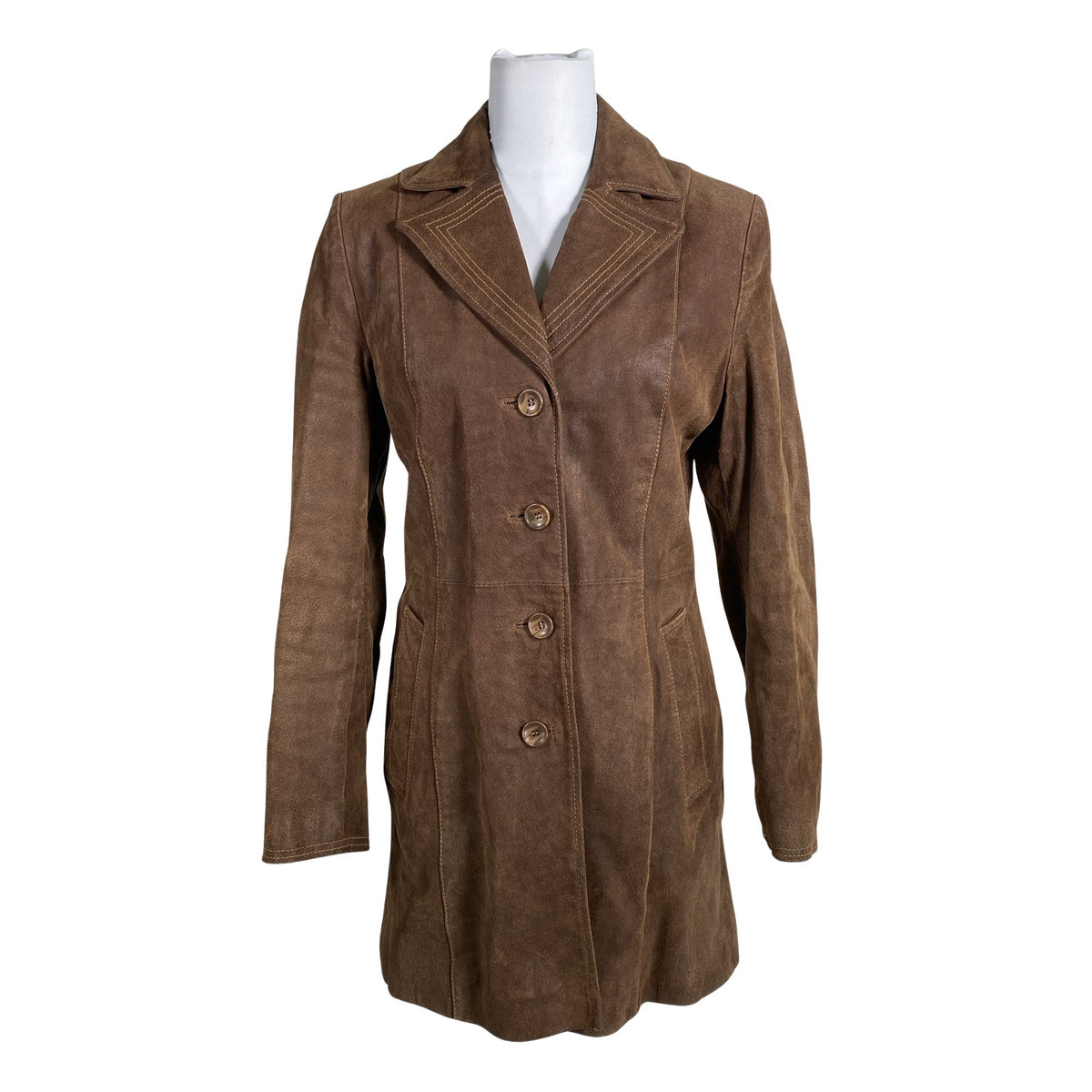 Unisex M.I.C - Nahktagi, suurus 36 - Pruun (1)
