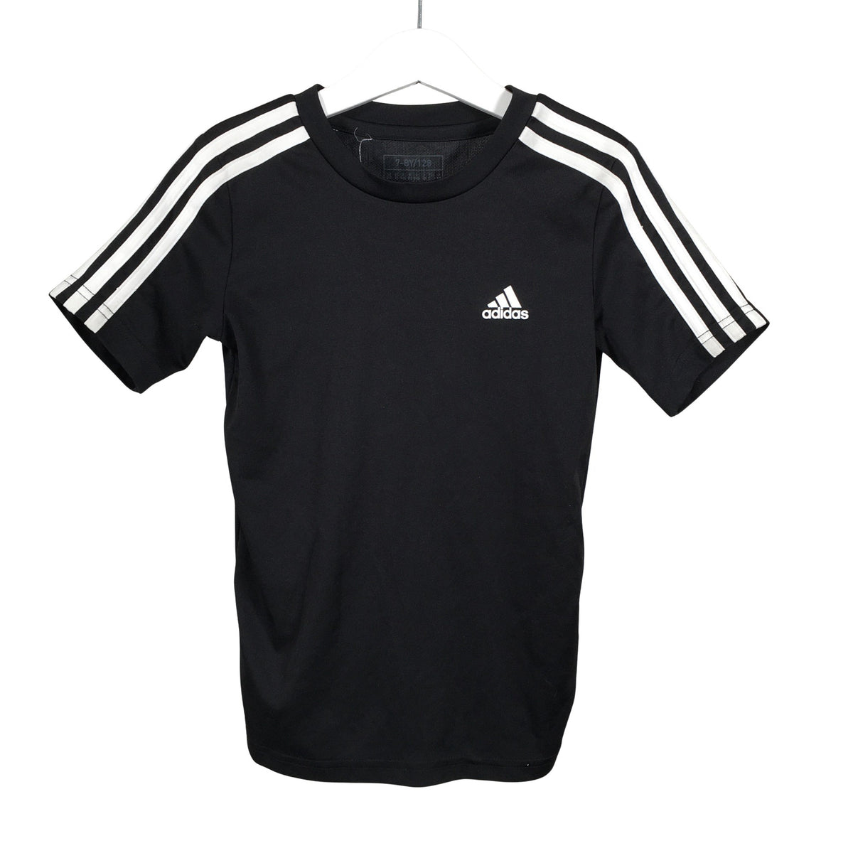 Unisex Adidas - Spordisärk, lühikesed käised, suurus 122 - 128 - Must (1)