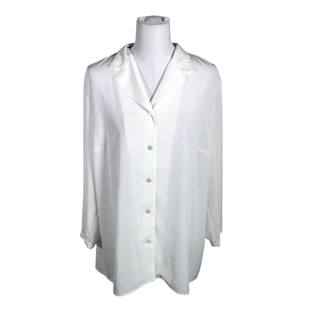 Unisex Lena - Pluus, suurus 38 - Valge (1)