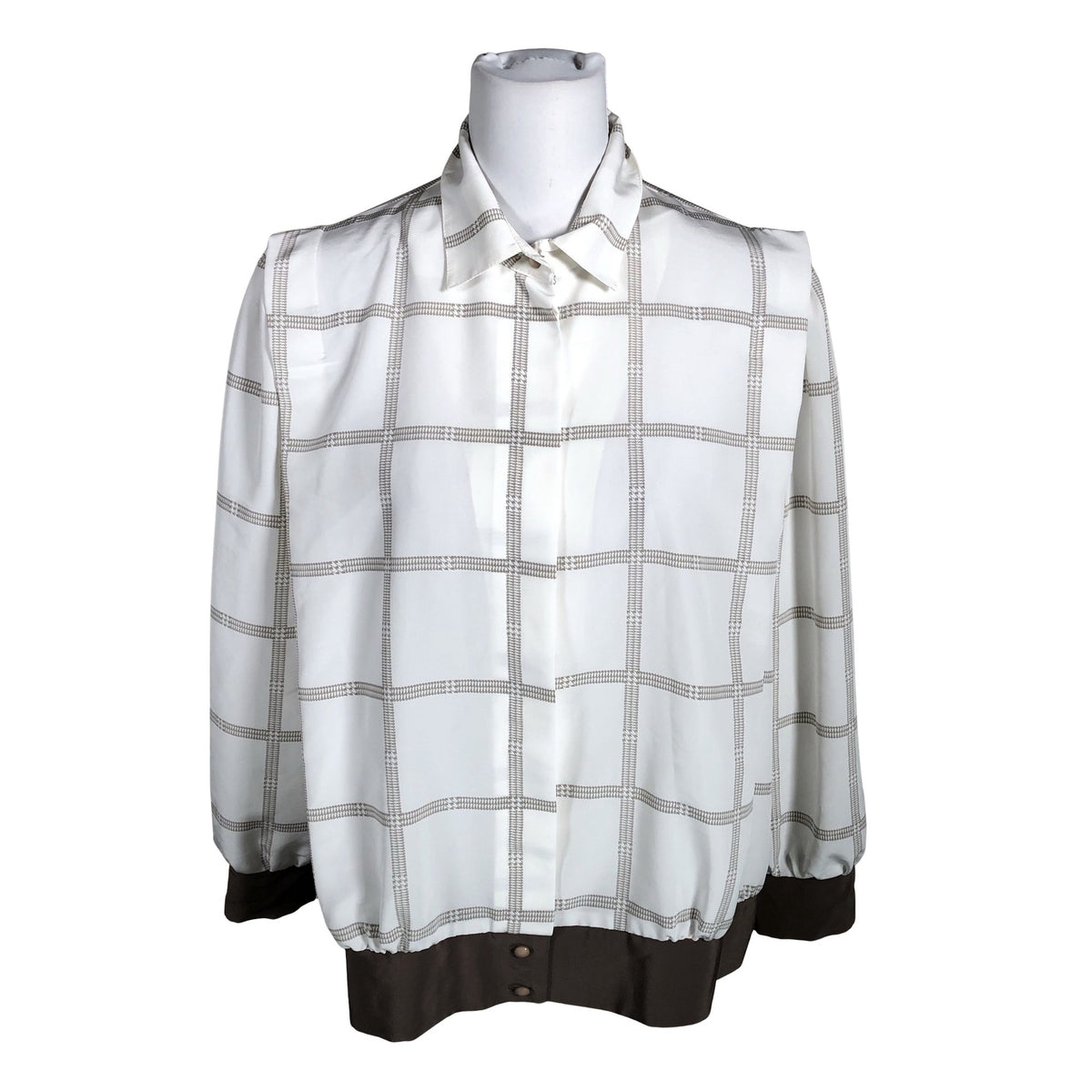 Unisex Modelia - Pluus, suurus 36 - Valge (1)