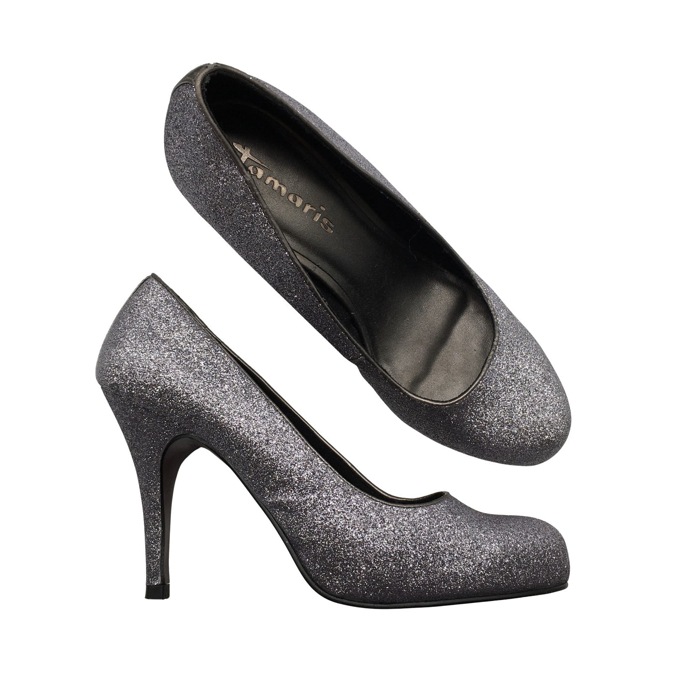 Unisex Tamaris - Pidulikud kontsakingad, suurus 39 - Hõbe (1)
