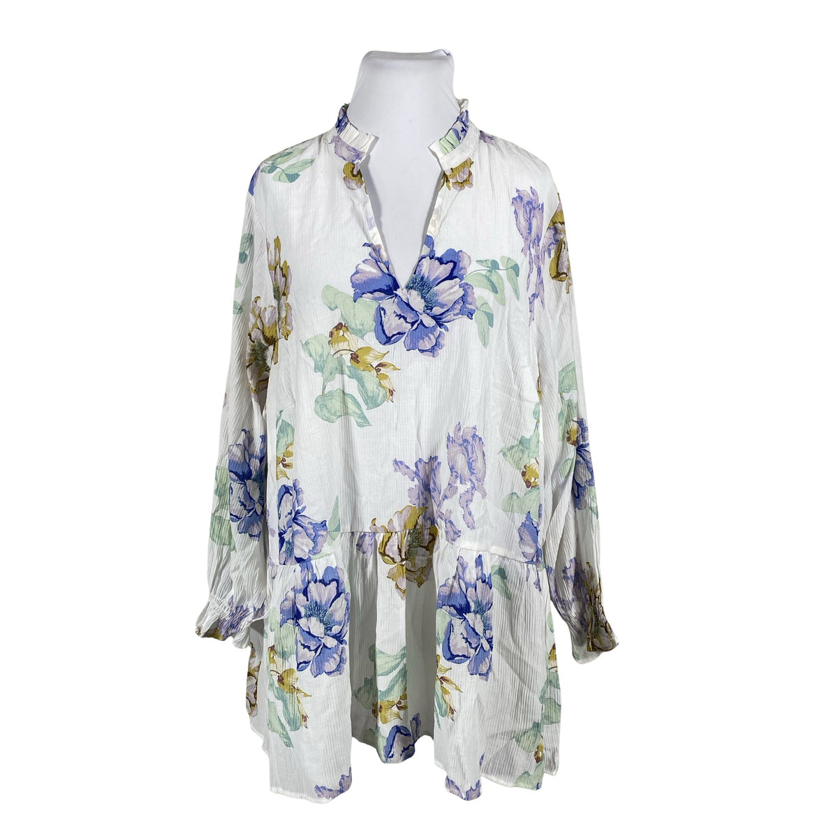Unisex Zizzi - Õhuke tuunika, suurus 50 - Valge (1)