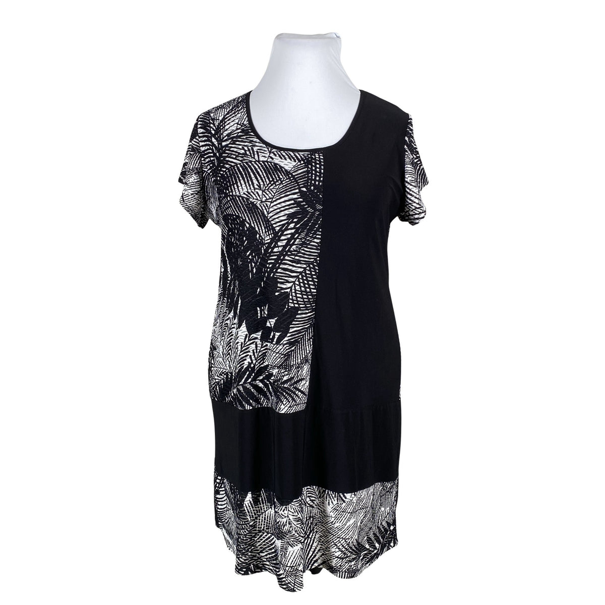 Unisex Anne Smith - Trikotaažist kleit, suurus 40 - Must (1)