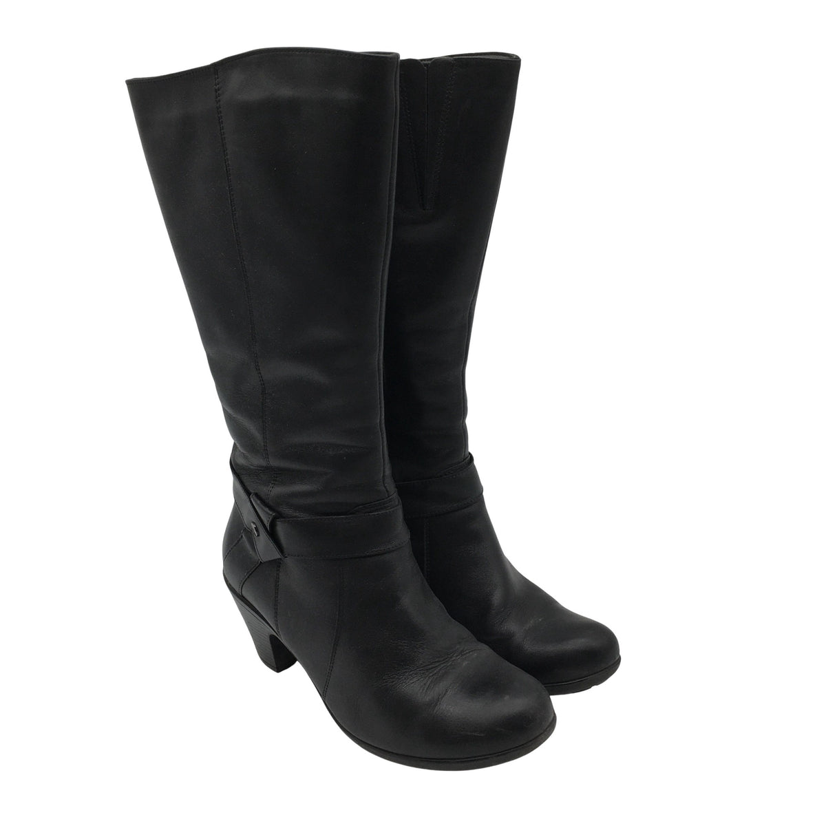 Unisex Janita - Saapad, suurus 39 - Must (2)