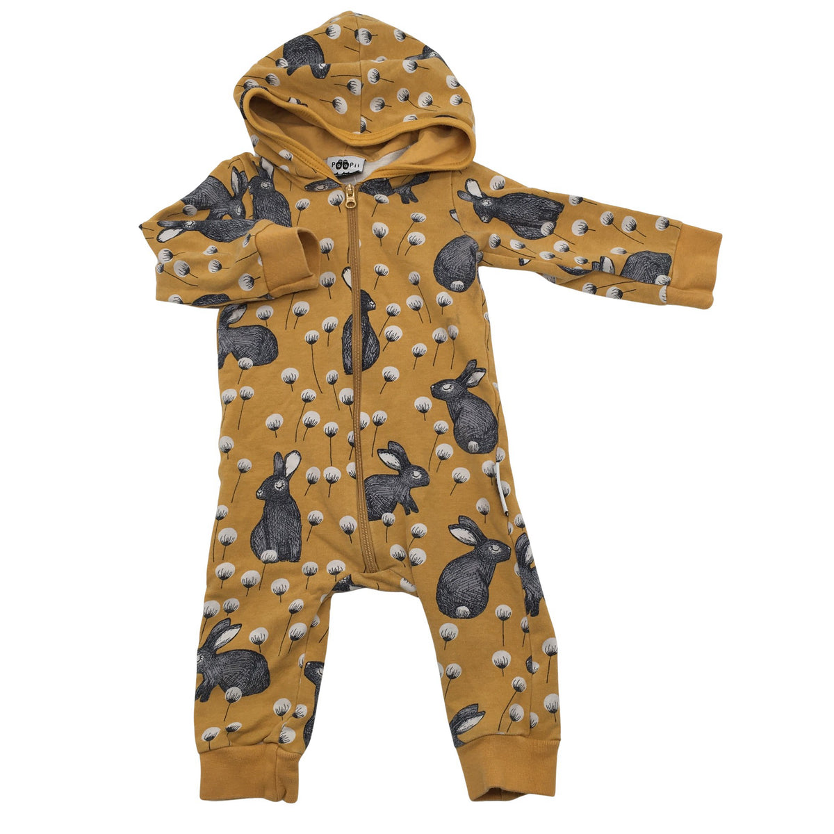 Unisex PaaPii - Pükskostüüm, suurus 62 - 68 - Oranž (1)