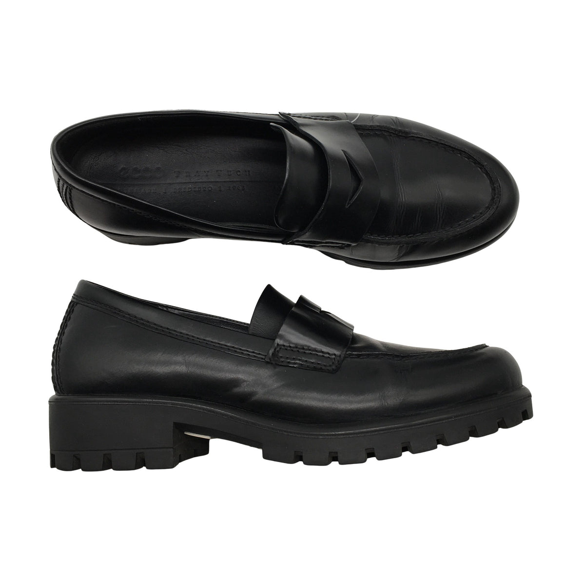 Unisex Ecco - Mokassiinid, suurus 37 - Must (1)