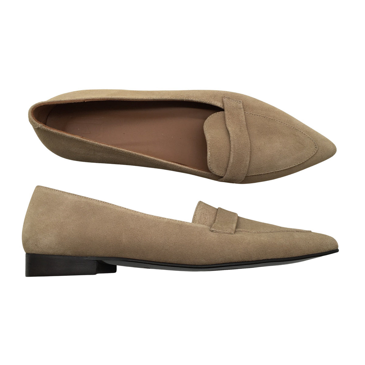 Unisex Flattered - Baleriinad, suurus 39 - Pruun (1)