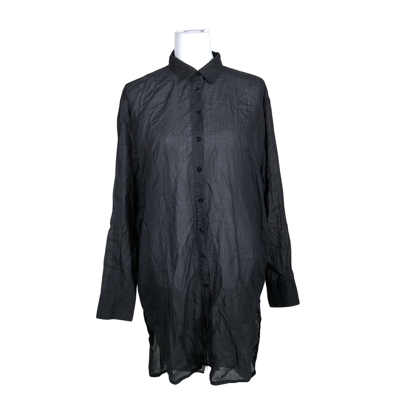 Unisex Luxury - Mitteveniv tuunika, suurus 40 - Must (1)