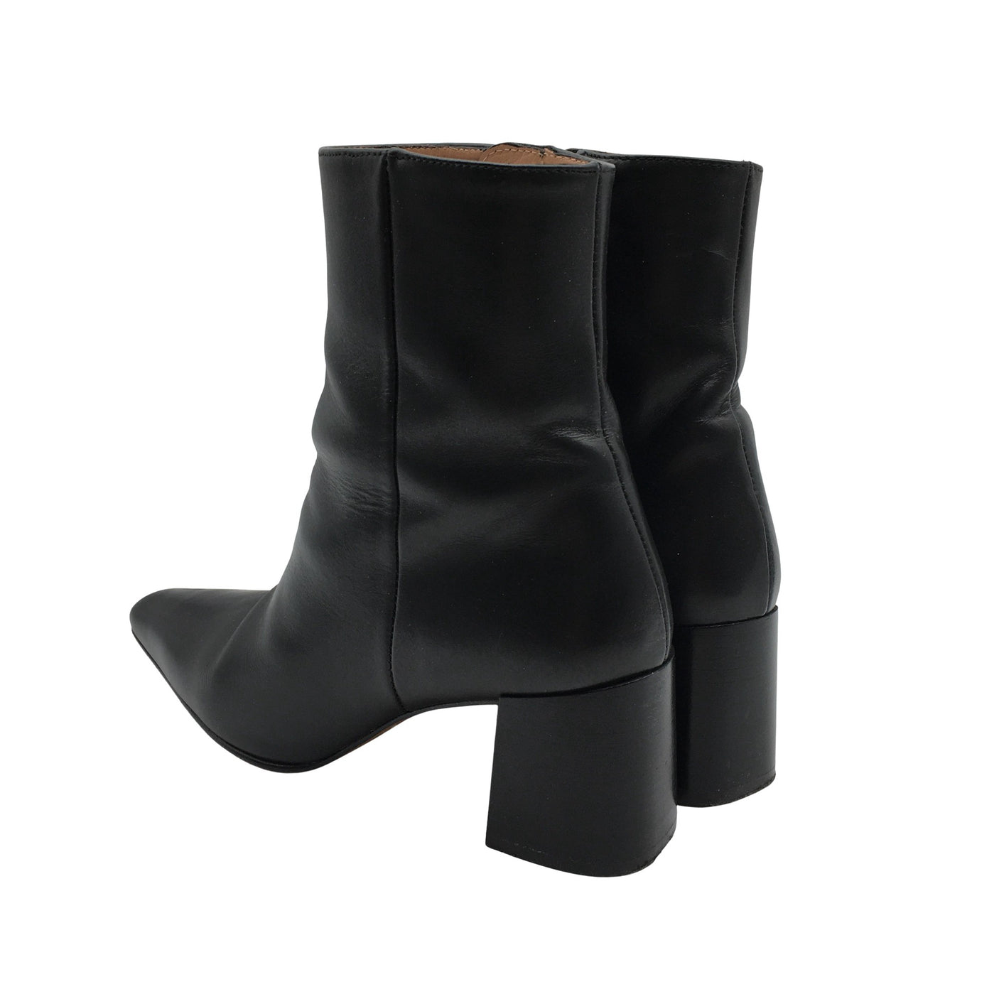Unisex Flattered - Poolsaapad, suurus 37 - Must (2)