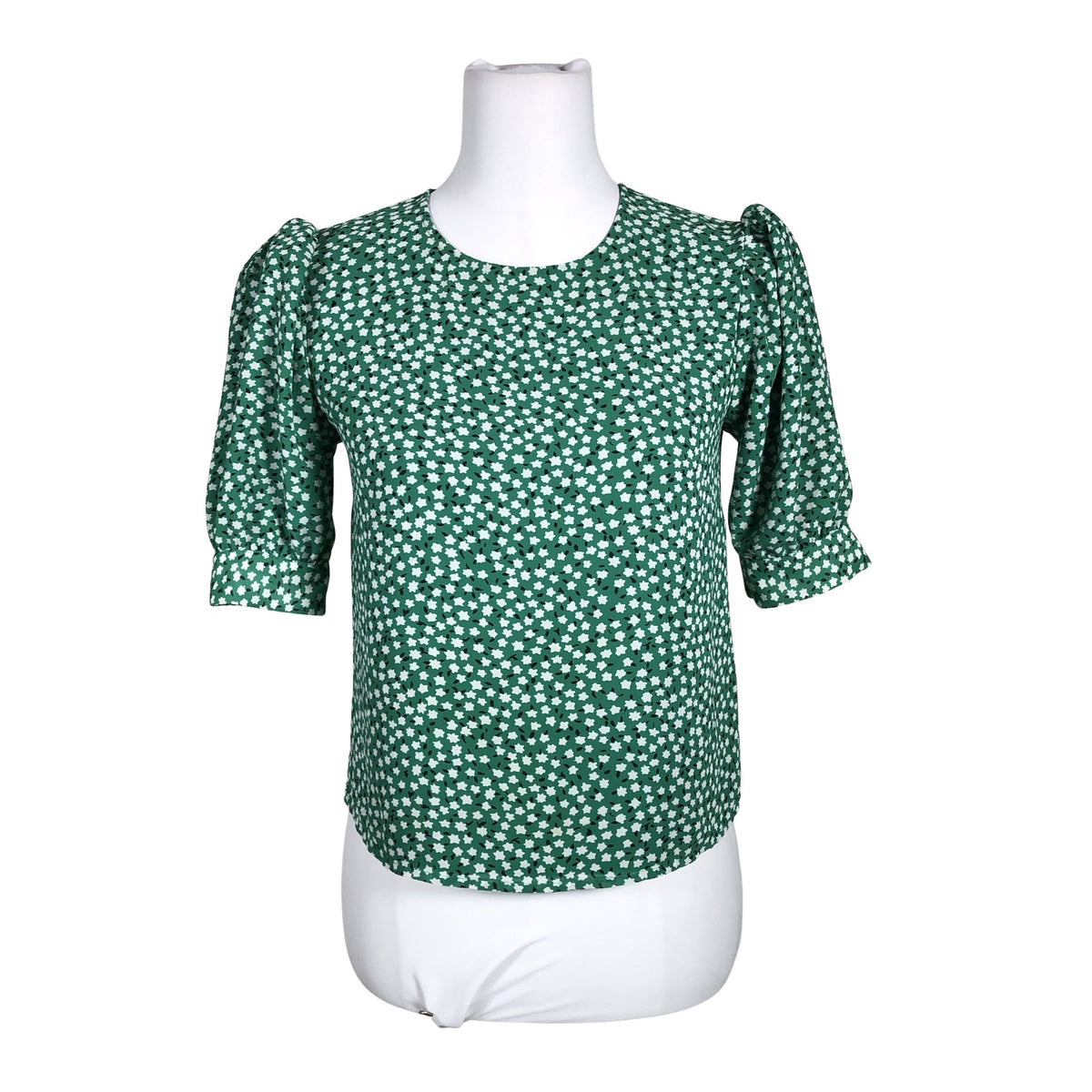 Unisex Dévier Studios - Lühikeste käistega pluus, suurus 34 - Roheline (1)