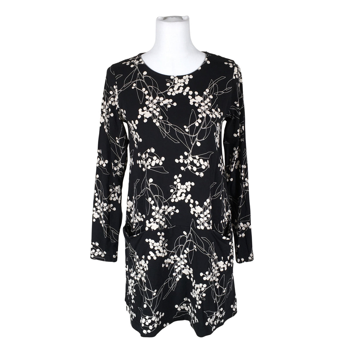 Unisex NOSH - Trikotaažist tuunika, suurus 36 - Must (1)