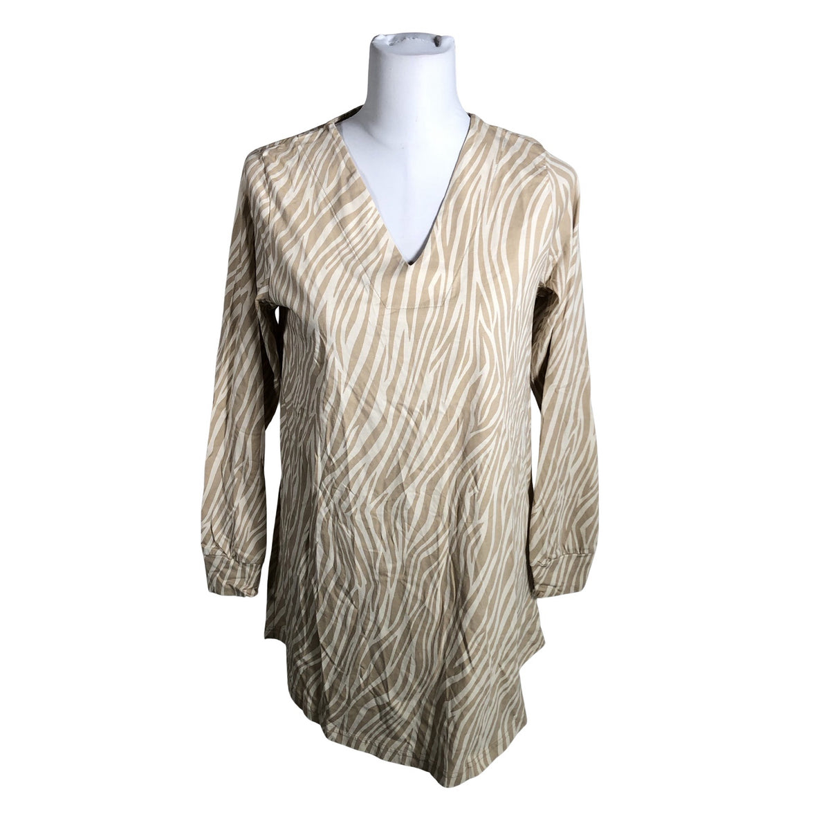 Unisex NOSH - Trikotaažist tuunika, suurus 36 - Beige (1)